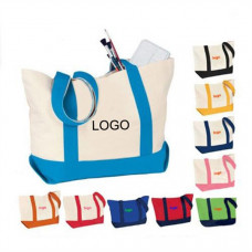 Stitching Canvas Tote Bag, Beach Bag Stitching Canvas Tote Bag, Beach Bag