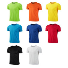 Round Neck Quick Dry T-Shirt,Short Sleeve Advertising Shirt