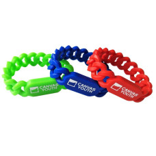 Sport Event Silicone Twist Bracelet Wristband Sport Event Silicone Twist Bracelet Wristband