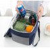 Oxford Cooler Bag with Mesh Pocket,Insulated Bag,Lunch Bag