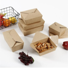 Disposable Fast Food Paper Packing Box