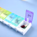 Press Weekly Medicine Box Pill Organizer